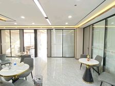 市区融通中心丨全新楼盘精装办公写字楼出租丨面积大小可随意分割