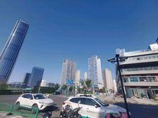 高铁北站沿街底商5米层高可做两层使用