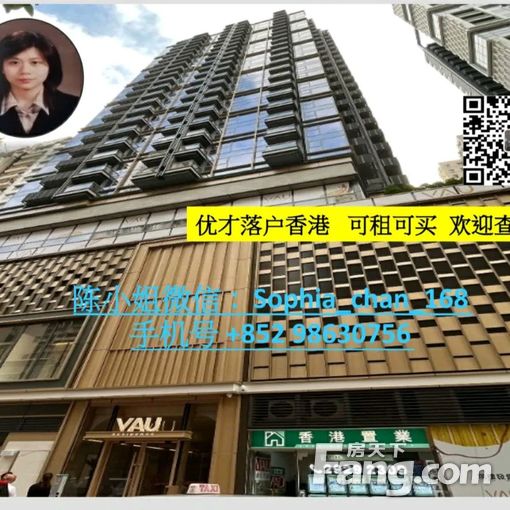 优才落户香港 可租可买 九龙市中心尖子房 5分鐘直到港铁站