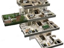 洛阳府一楼带花园送地下室地上2层地下2层