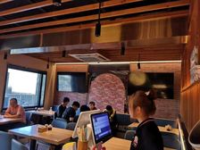 酒仙桥临街一层底商餐饮有燃气遗留物业直租业态不限