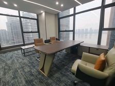 江景写字楼,鼎衡大厦滨江茶子山,全新装修,格局周正带家具