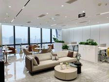 海景小型精装办公室 甲方直租 五四广场旁 海航万邦