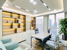 CBD万达广场!纯写可注册!精装!双面采光!地铁看长安街