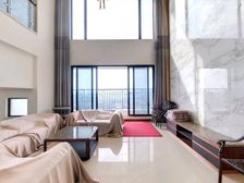 香山湖前排一线湖景 3年难遇华发四季顶楼3层复式6房5阳台
