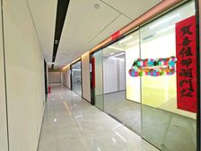 滨江100平小面积,茶子山地铁口,带办公家具,交通便利