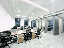 麓谷中电软件园二期,全新装修,带家具拎包办公,可定制