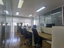 建外超高使用率 715工位 高区双面采光 精装修带家具绿