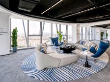 甲方直租 和达君玥办公室 精装写字楼 107平南向 带隔断