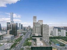 国贸财源国际中心357平精装俯瞰国贸全景特价出租