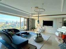 朝阳公园霄云路8号,5号楼1单西边门户高层445平米,重新装