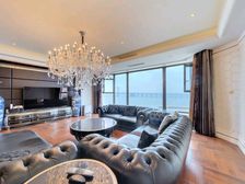 星海广场一方公馆,品质小区,南北通透一线海景大平层无遮挡