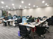 勒泰北国商圈【西美大厦】24空调288平带家具拎包办公