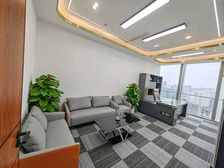 龙光世纪,九州国际,华润大厦,精装修带办公用具3加1格局