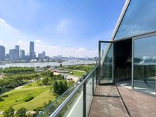 浦东前滩格力海壹号555平顶层9室南向简装豪宅