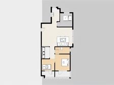 此房南北通透 采光视野好 可贷款 楼层好