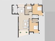 秋水广场旁 鹿璟名居南北通大三房 可看江诚心出售