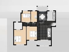 景瑞望府三房两厅一卫自住装修随时看房