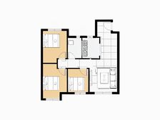 金州九里保利城一期电梯高层全明三室户型方正