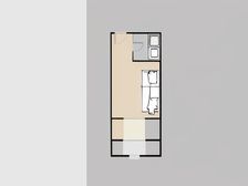 沙田镇区 精装1房1厅 带阳台 业主诚售