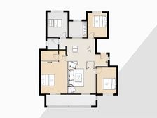 海亮幸福里4-2-1-2 126.14m2