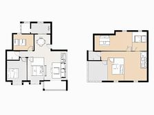 五一广场 江天一色 精装修拎包入住 带露台