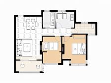 毛坯三房 户型好 视野和光线都不错 诚心出售