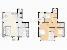 静安府西区 4室2厅 北 南