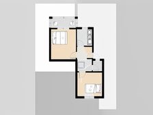 南虹雅园 2室1厅 南