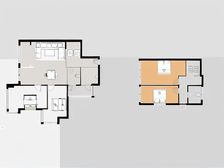 雅居乐花园复式,带自用天台50平米,四房两卫拎包入住