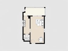 天越湾 1室1厅 南 北