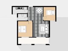 星雨二期两房刚刚交付的 房东诚心卖