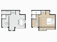 龙湖品质叠拼,带花园,位于小区中间位置,居家安静