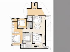 天赐椿城二期欢乐颂 3室2厅 南 北