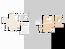 南海颐景园改善大四房,业主诚心出售,复式两层