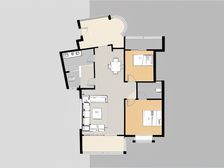 万达星城通透两房,地铁2号线,配套齐全。