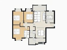 山水江南玖峯 4室2厅 东北