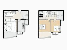 徐汇滨江板块新上复式电梯商品房