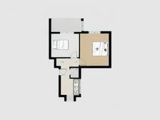 户型方正,,采光视野都很好,居家安静