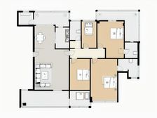 联发五缘湾一号 四房加保姆房 中庭位置 诚心出售