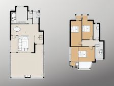 新!叠墅带80方花园,南北向不靠路 包车位 钥匙方便看