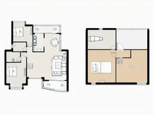银河城春晓苑 上下复式空间格局大 采光好诚售