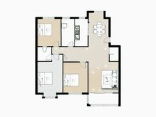 锦绣家园 3室2厅 南