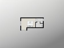 2008花园小区高层朝南单身公寓 带小厨房