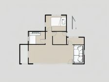 庄士新都精装两房,诚意出售,视野开阔采光好