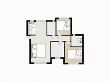 商务区标杆小区中骏天璟,稀有洋房三轨交汇,看房方便