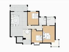 北岸明珠,地铁二号线,配套齐全,商圈成熟