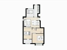 中海知孚里 3室1厅 南 北