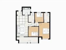 小区南排房源,采光好,开发商精装交付的,阳台已封包