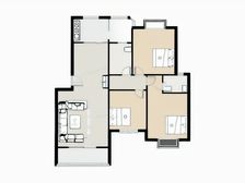 城南步行街轻轨站旁带花园的大四房 业主诚意出售